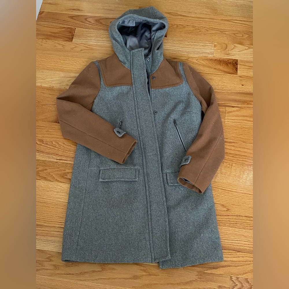 Rare Boden Two-Tone Wool Car Coat - Picture 2 of 11